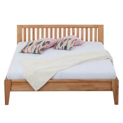 Ars Natura Lit en bois massif LayaWOOD - Duramen de hêtre - 140 x 200cm -Lits & literie Soldes massivholzbett layawood kernbuche massiv geoelt 140 x 200cm 1054466