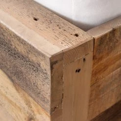 Ars manufacti Lit en bois massif Tamati - 180 x 200cm -Lits & literie Soldes massivholzbett tamati pinie massiv 180 x 200cm 4921248