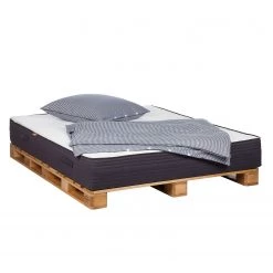 Lit palette Smood - Pin massif - Pin - 200 x 200cm