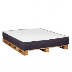 Lit palette Smood - Pin massif - Pin - 200 x 200cm -Lits & literie Soldes palettenbett smood kiefer massiv 200 x 200cm 4665872