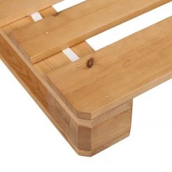 Lit palette Smood - Pin massif - Pin - 200 x 200cm -Lits & literie Soldes palettenbett smood kiefer massiv 200 x 200cm 4665888