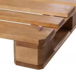 Lit palette Smood - Pin massif - Pin - 200 x 200cm -Lits & literie Soldes palettenbett smood kiefer massiv 200 x 200cm 4665892