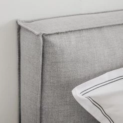 Lit capitonné Kinx - Tissu KINX : Gris - 160 x 200cm 33 Lit capitonné Kinx - Tissu KINX : Gris - 160 x 200cm -Lits & literie Soldes polsterbett kinx webstoff 140 x 200cm hellgrau 5111988
