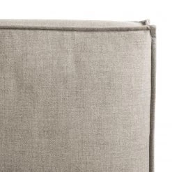 Lit capitonné Kinx - Tissu KINX : Beige - 180 x 200cm -Lits & literie Soldes polsterbett kinx webstoff 180 x 200cm beige 5097216