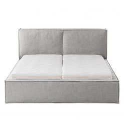 Lit capitonné Kinx - Tissu KINX : Gris - 160 x 200cm 26 Lit capitonné Kinx - Tissu KINX : Gris - 160 x 200cm -Lits & literie Soldes polsterbett kinx webstoff 180 x 200cm grau 5097108