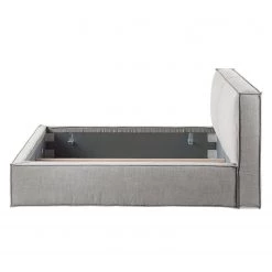 Lit capitonné Kinx - Tissu KINX : Gris - 160 x 200cm 30 Lit capitonné Kinx - Tissu KINX : Gris - 160 x 200cm -Lits & literie Soldes polsterbett kinx webstoff 180 x 200cm grau 5097116