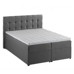 Lit capitonné KiYDOO IV - 140 x 200cm -Lits & literie Soldes polsterbett kiydoo ii inkl bettkasten webstoff grau 140 x 200cm 5117388