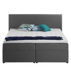 Lit capitonné KiYDOO II - 180 x 200cm -Lits & literie Soldes polsterbett kiydoo iii inkl bettkasten webstoff grau 160 x 200cm 5117524