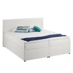 Lit capitonné KiYDOO V - Blanc - 180 x 200cm