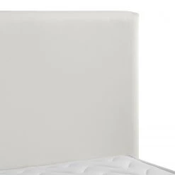 Lit capitonné KiYDOO V - Blanc - 180 x 200cm -Lits & literie Soldes polsterbett kiydoo v inkl bettkasten kunstleder 180 x 200cm weiss 5118092