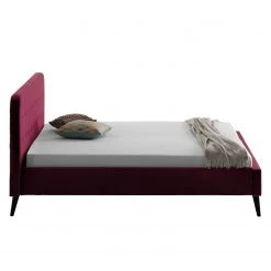 Mørteens Lit capitonné Klink III - Bordeaux - 140 x 200cm -Lits & literie Soldes polsterbett klink iii samt 140 x 200cm bordeaux 5128104