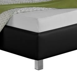 Loftscape Lit capitonné Parsberg II - Noir - 100 x 200cm -Lits & literie Soldes polsterbett parsberg ii kunstleder 100 x 200cm kein bettkasten schwarz 5155904