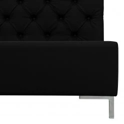 Fredriks Lit rembourré Tilia II - Cuir Arik : Noir - 140 x 200cm - Forme en T -Lits & literie Soldes polsterbett tilia ii echtleder 140 x 200cm t form echtleder arik schwarz 3992844