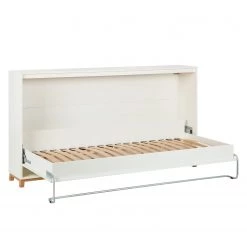 Mørteens Lit escamotable Lindholm - 90 x 200cm - Sans matelas -Lits & literie Soldes schrankbett laremas buche weiss 3701665