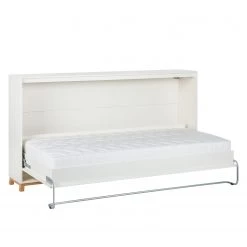 Mørteens Lit escamotable Lindholm - 90 x 200cm - Sans matelas -Lits & literie Soldes schrankbett laremas buche weiss 3701673