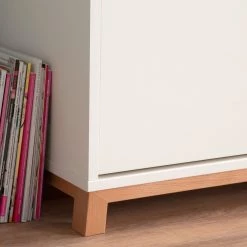 Mørteens Lit escamotable Lindholm - 90 x 200cm - Sans matelas -Lits & literie Soldes schrankbett laremas buche weiss 3701697