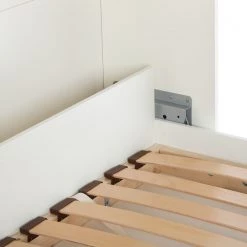 Mørteens Lit escamotable Lindholm - 90 x 200cm - Sans matelas -Lits & literie Soldes schrankbett laremas buche weiss 3701701