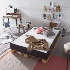 Lit palette Smood - Pin massif - Pin - 200 x 200cm -Lits & literie Soldes smood2 04092015 3384185