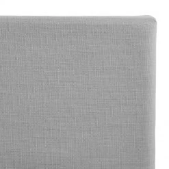 Lit SmoodSpring I - Tissu / Chêne massif - Bleu foncé - Gris clair - 140 x 200cm -Lits & literie Soldes smoodspring bett iii webstoff eiche massiv 140 x 200cm hellgrau 5118304